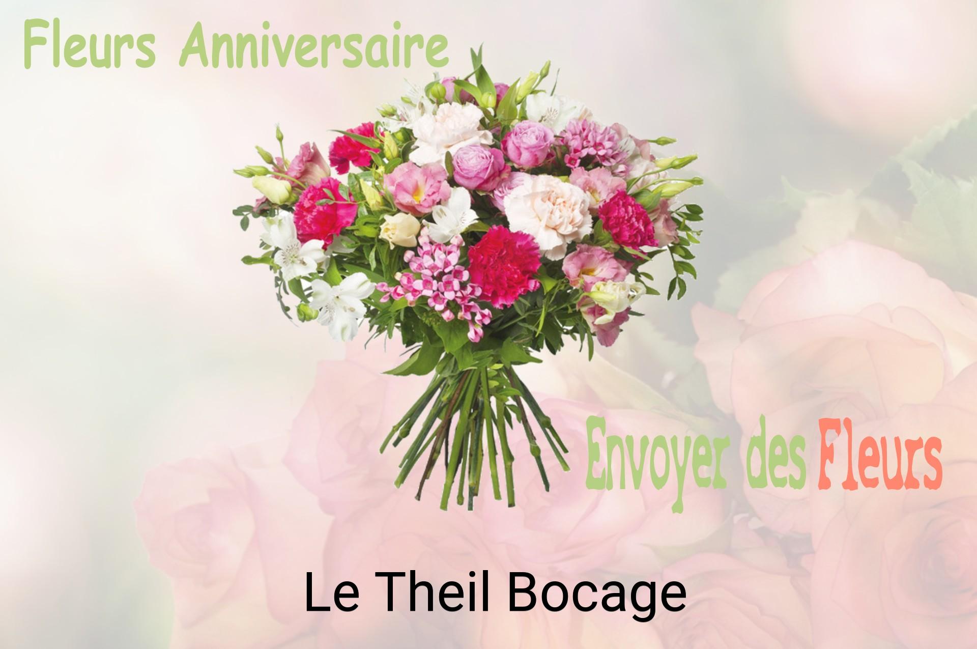 Bouquet de fleurs d’anniversaire livré à Le Theil-Bocage